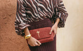 Raffia Pouch Bag - Women's Bags | 
