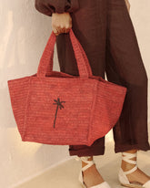 Raffia Squared Tote | 