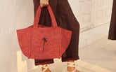 Raffia Squared Tote - Women's Special Prices Bags | 