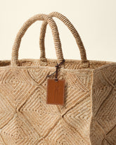 Raffia Sunset Bag Large Crochet - Women's Bags | 