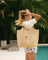 Raffia Maxi Tote - Bags & Accessories | 