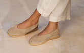 Suede Ballet Flat Espadrilles - Women's New Arrivals | 