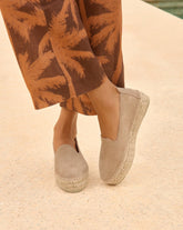 Suede Double Sole Espadrilles - Women's Espadrilles | 