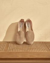 Suede Double Sole Espadrilles - Women's Espadrilles | 