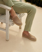 Suede Loafers Espadrilles - Men's Espadrilles | 