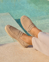 Suede Loafers Espadrilles - Men's Espadrilles | 