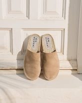 Suede Chunky Mules - Women's Mules | 