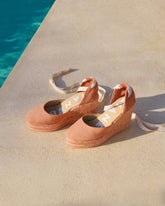 Suede Wedge Espadrilles - Women's Wedges | 