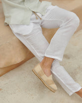 Distressed Woven Cotton Espadrilles - Men's Special Prices | 