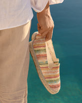 Zig Zag Raffia Espadrilles - Men's Special Prices | 