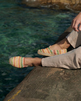 Zig Zag Raffia Espadrilles | 