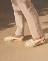 Canvas With Grosgrain<br />Open-Side Flat Espadrilles - Men's Special Prices | 