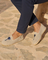 Organic Hemp Embroidered Espadrilles - Men's Espadrilles | 