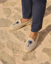Organic Hemp Embroidered Espadrilles - Men's Espadrilles | 