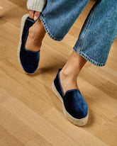 Velvet Double Sole Espadrilles - Women's Espadrilles | 