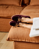 Silk Velvet Boat-Shoes - Women's Special Prices Shoes | 