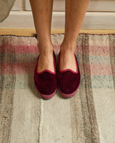 Silk Velvet Venetian Slippers - Women's Ballet Flat & Slippers | 