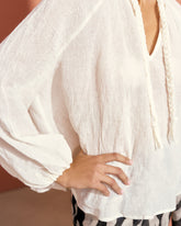 Linen Gauze Mykonos Shirt - Women's Special Prices | 