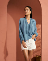 Linen Gauze Mykonos Shirt - Women's Special Prices | 