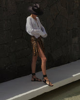St Tropez Tie-Up Leather Sandals - Women's Special Prices | 