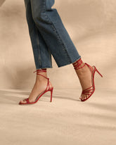 Savana Leather Braided Heels - Alex Rivière Studio x Manebí Archive | 