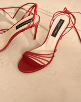 Savana Leather Braided Heels - Alex Rivière Studio x Manebí Archive | 