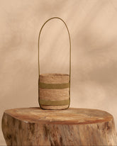 Raffia With Suede Bucket - Alex Rivière Studio x Manebí Archive | 