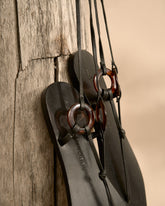 Be Leather And Resin Ring Sandals - Alex Rivière Studio x Manebí Archive | 
