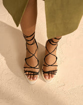 Portofino Soft Suede Wedge Espadrilles - Women's Special Prices | 