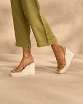 Portofino Soft Suede Wedge Espadrilles - Women's Special Prices | 
