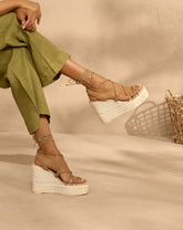 Portofino Soft Suede Wedge Espadrilles - Women's Special Prices | 