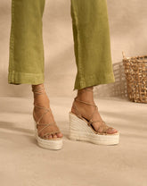 Portofino Soft Suede Wedge Espadrilles - Women's Special Prices | 