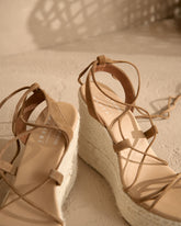 Portofino Soft Suede Wedge Espadrilles - Women's Special Prices | 