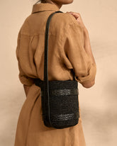 Raffia With Leather Bucket - Alex Rivière Studio x Manebí Archive | 
