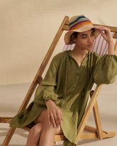 Linen Gauze Ibiza Dress - Women's Special Prices | 