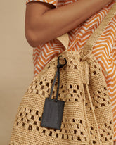 Raffia Bucket Bag | 