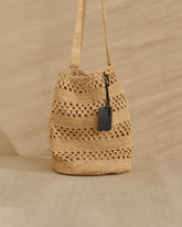 Raffia Bucket Bag - Women's Special Prices | 