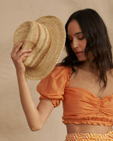 Raffia Panama Hat - Women's Hats | 