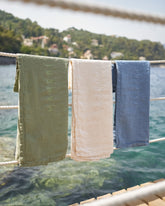 Washed Linen Beach Towel - Bags & Accessories | 