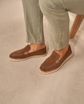 Suede Traveler Loafers Espadrilles - Men's Espadrilles | 