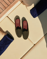 Brummel Lyocell Linen Blend Venetian Slippers - Men's Slippers | 