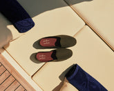 Brummel Lyocell Linen Blend Venetian Slippers - Luca Rubinacci x Manebí Shoes | 
